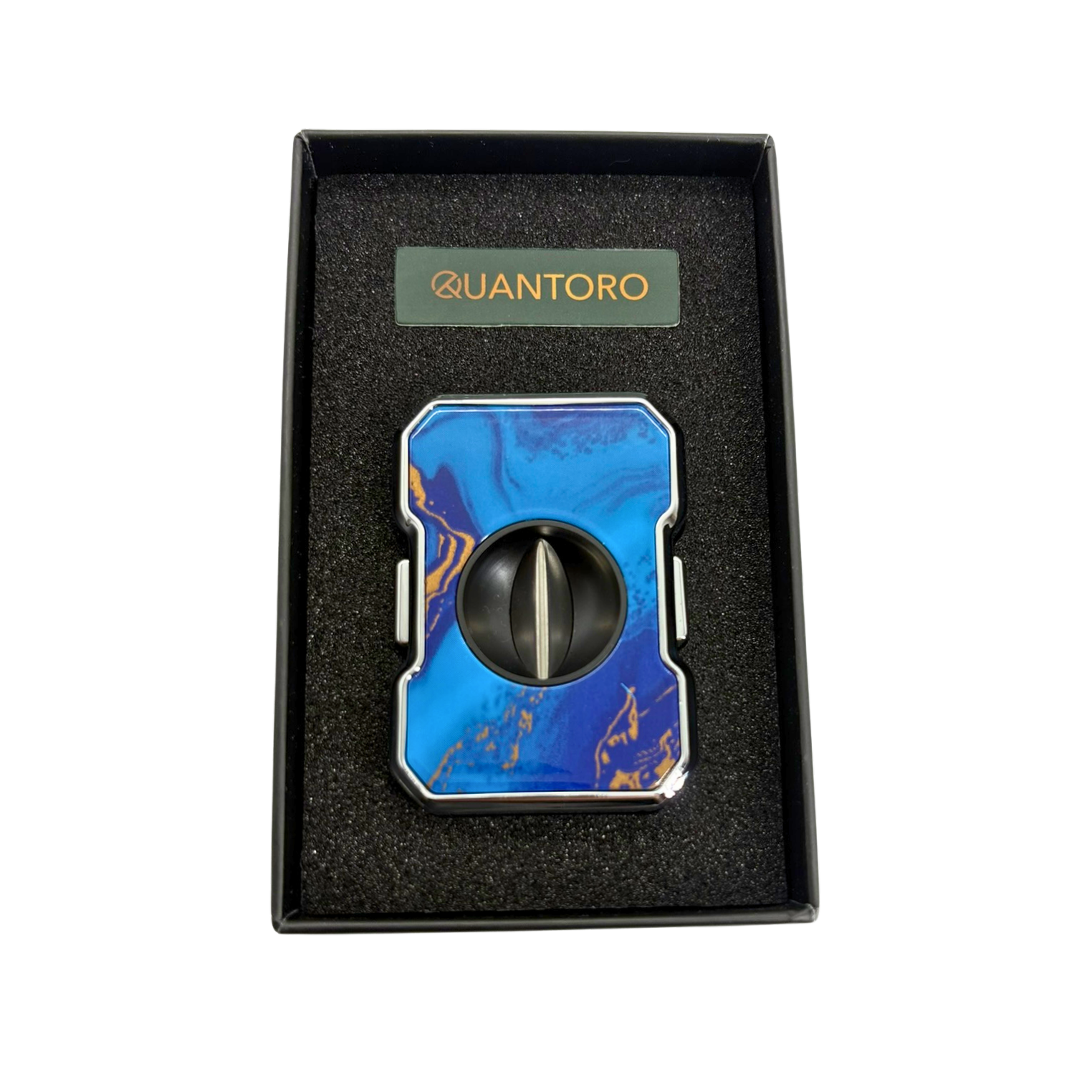 Quantoro QC-7 Chrome Blue Marble Puro Kesici