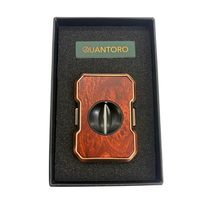 Quantoro QC-7 Copper Browngrain Cigar Kesici