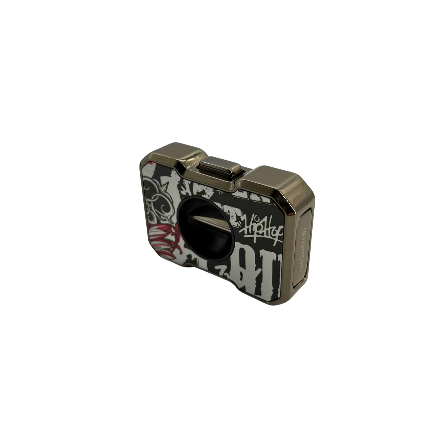 Quantoro QC-7 Gunmetal Graffiti I Puro Kesici