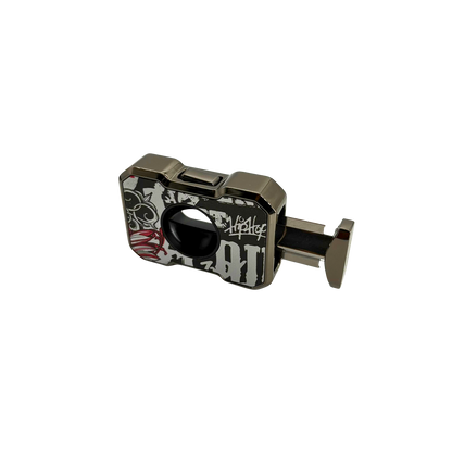 Quantoro QC-7 Gunmetal Graffiti I Puro Kesici