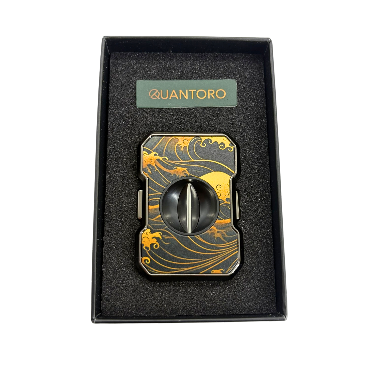 Quantoro QC-7 Gunmetal Gold Wave Puro Kesici