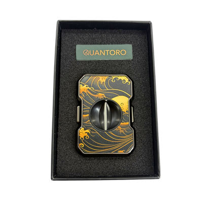 Quantoro QC-7 Gunmetal Gold Wave Puro Kesici