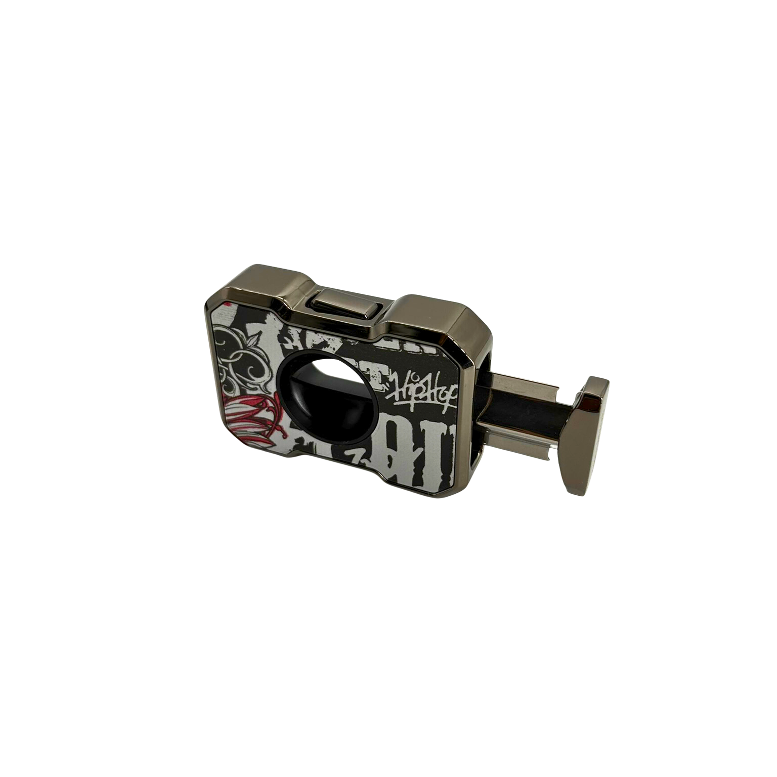 Quantoro QC-7 Gunmetal Graffiti I Puro Kesici