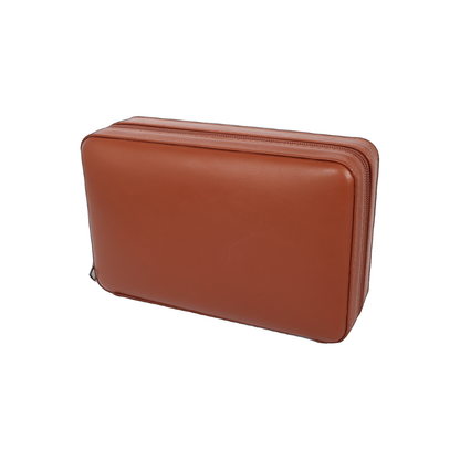 QLP-10 Kahverengi Deri Puro Çantası