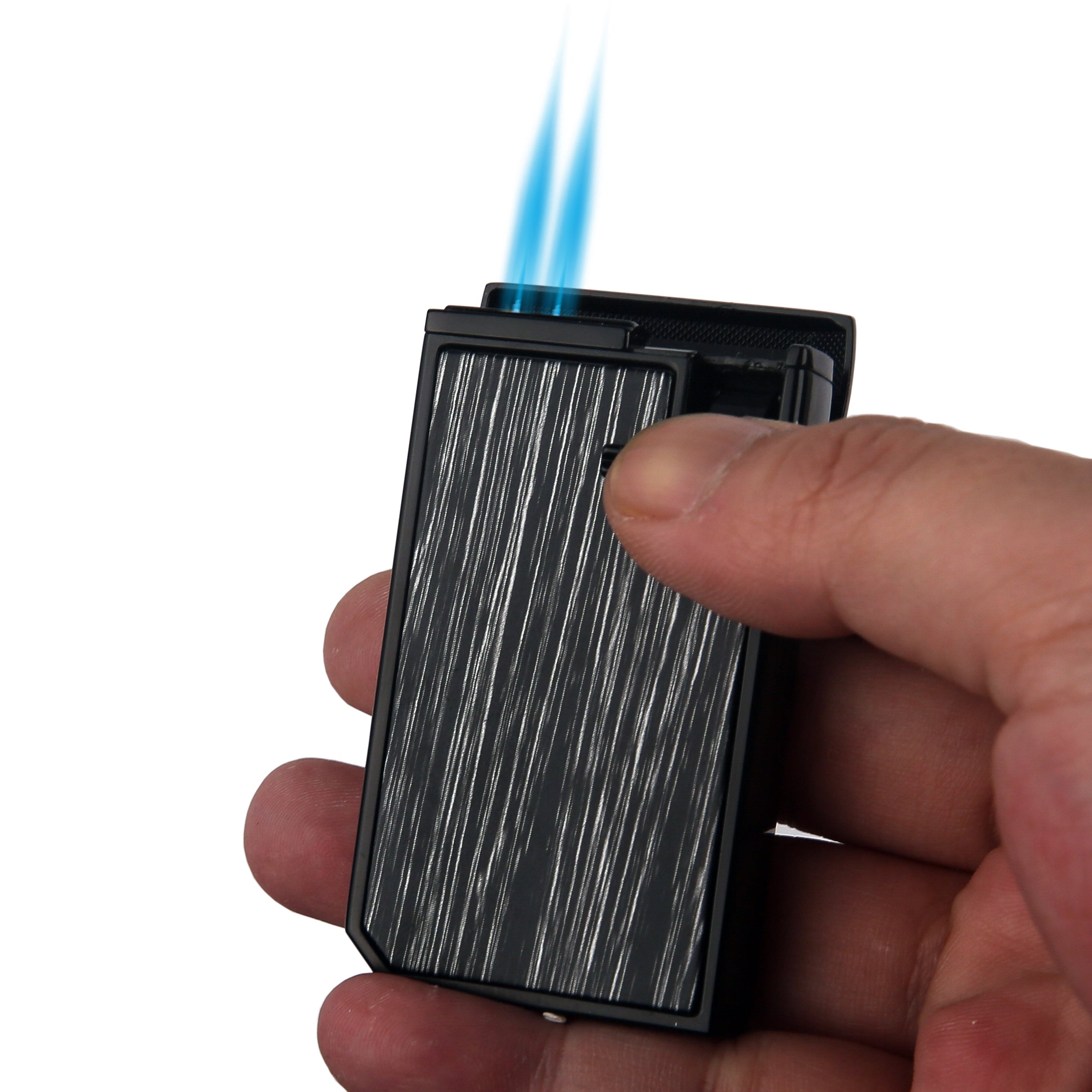 MGM-13 Black Wood Çift Torch Jet Alev Çakmak