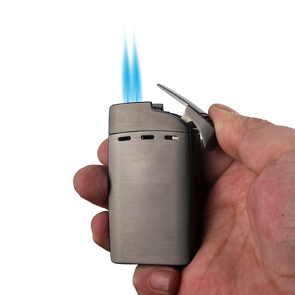 MGM-25 Gunmetal Çift Torch Jet Alev Kesicili Çakmak