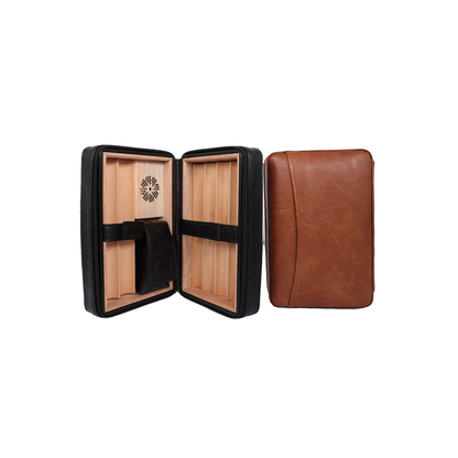 QLP-1 Cepli Kahverengi Deri Puro Çantası