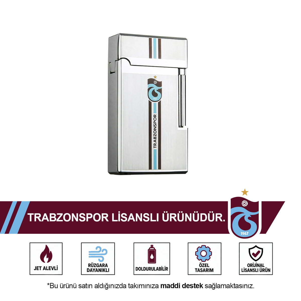 Trabzonspor Licensed Premium Lighter DP-04 26U26U007